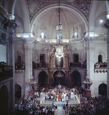 Mistery of Elche', drama represented from the Middle Ages in the Basilica of Saint Mary in Elche.…