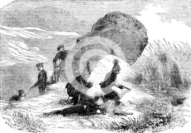 'Russian outposts in the Caucasus', 1854. Creator: Unknown.