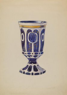 Vase, c. 1936. Creator: Ralph Atkinson.