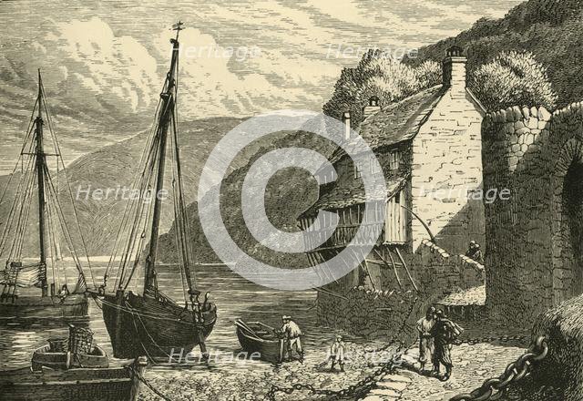 'Glovelly Harbour', 1898. Creator: Unknown.