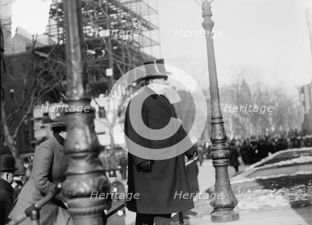Cruz, Senior Don Anibal, Ambassador From Chile's Funeral at St. Patrick's Church; President..., 1910 Creator: Harris & Ewing.