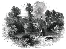 Rydal Mount: the Residence of Mr. Wordsworth, from an original drawing, 1850. Creator: Unknown.