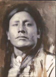 A Sioux Chief [Has-No-Horses], 1898. Creator: Joseph Turner Keiley.