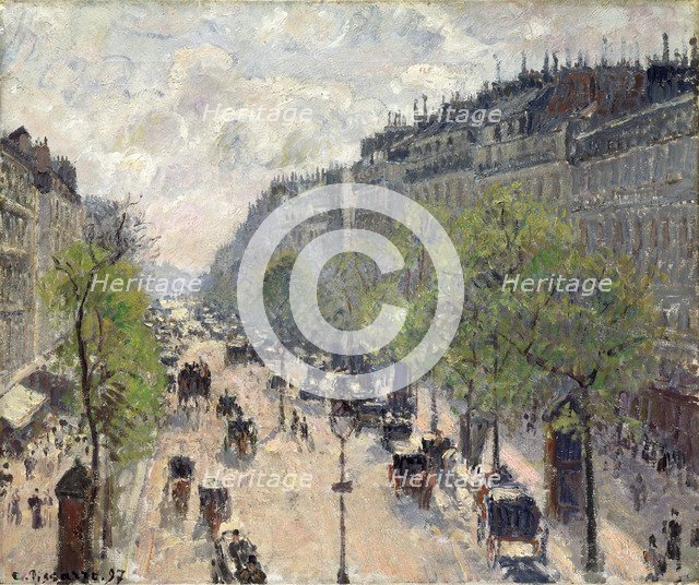 Boulevard Montmartre, Spring, 1897.