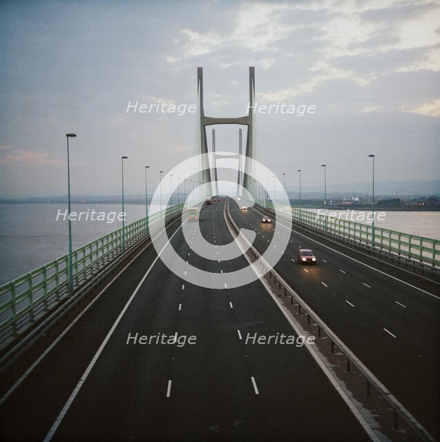 Second Severn Crossing, M4, New Passage, Pilning and Severn Beach, Gloucestershire, 03/06/1997. Creator: John Laing plc.