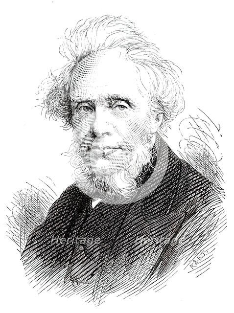 The late Mr. H. Gastineau, 1876. Creator: Unknown.