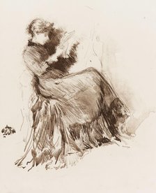 Study, 1878. Creator: James Abbott McNeill Whistler.