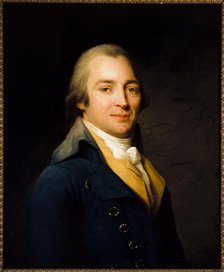 Portrait de John Moore (1729-1802), romancier et médecin, 1795. Creator: Antoine Vestier.