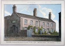 Drapers' Almshouses, New Kent Road, Southwark, London, 1825. Artist: G Yates