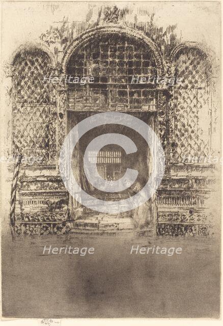 The Doorway, 1880. Creator: James Abbott McNeill Whistler.