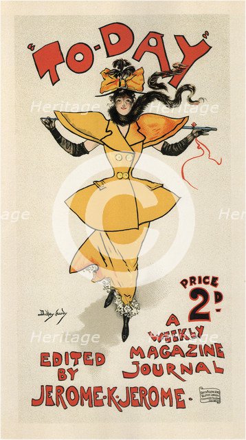 Journal To-Day, edited by Jerome K. Jerome (Poster), 1895. Artist: Hardy, Dudley (1866-1922)