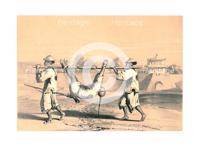 'Sketch from the wall on the morning after the grand attack', China, 19th century. Creator: M & N Hanhart.