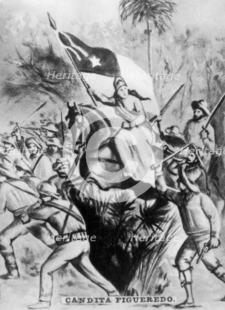 Candita Figueredo Cespedes, (1868), 1920s. Artist: Unknown