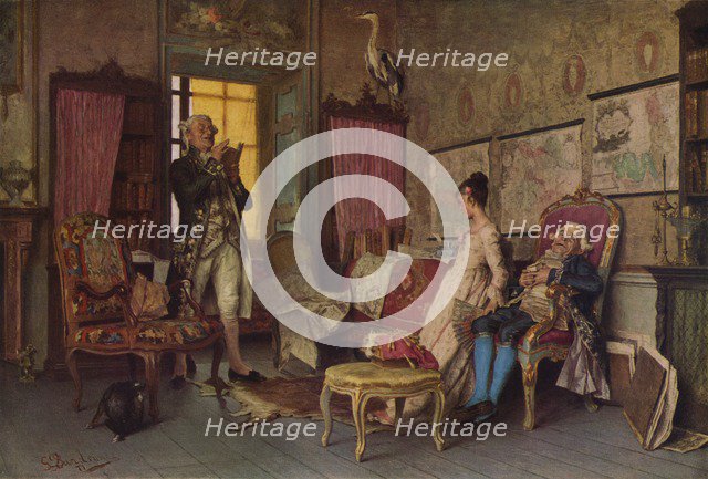 'An Amusing Story',1877, (1938). Artist: Giovanni Battista Quadrone.