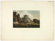 St. Agnes's Church, plate eight from the Ruins of Rome, published August 4, 1796. Creator: Matthew Dubourg.