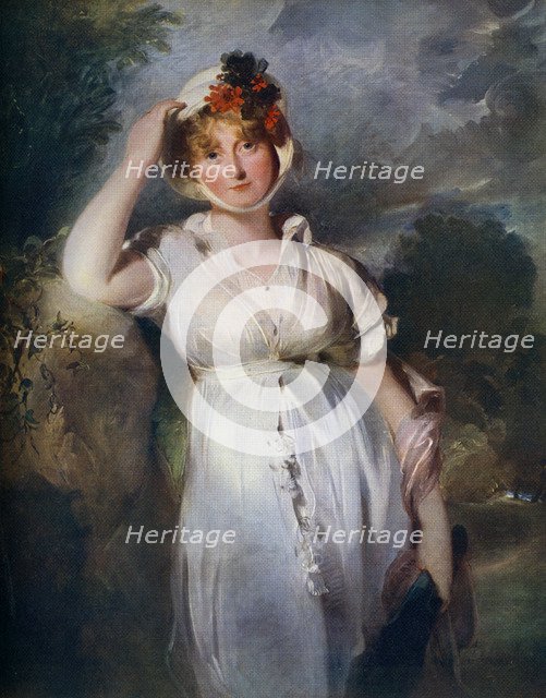 'Caroline Amelia Elizabeth of Brunswick', c1788-1810, (1912).Artist: Thomas Lawrence