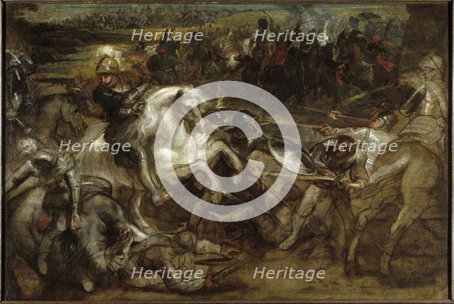Henry IV at the Battle of Ivry, 1628-1630. Creator: Rubens, Pieter Paul (1577-1640).
