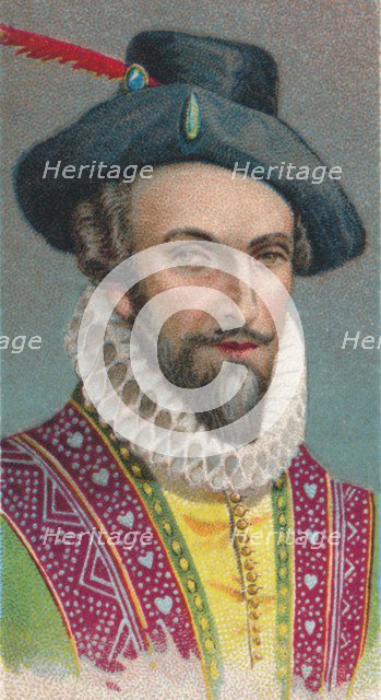 Sir Walter Raleigh, English writer, poet, courtier, adventurer and explorer, 1924. Artist: Unknown