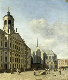 The Town Hall in Amsterdam, c1674. Creator: Gerrit Berckheyde