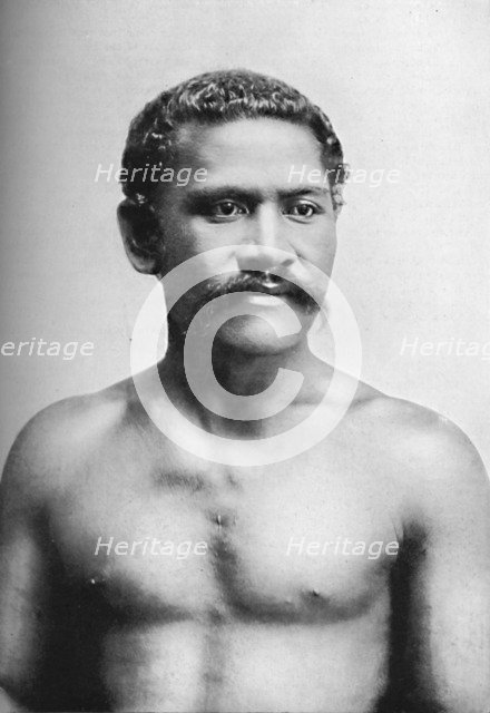 A Samoan chief, Vraila, 1902. Artist: Unknown.