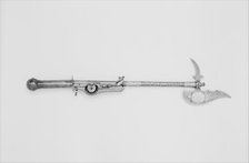 Combination Ax-Pistol of Grand Duke Ferdinand I de'  Medici (1549-1609), German, ca. 1580. Creator: Unknown.