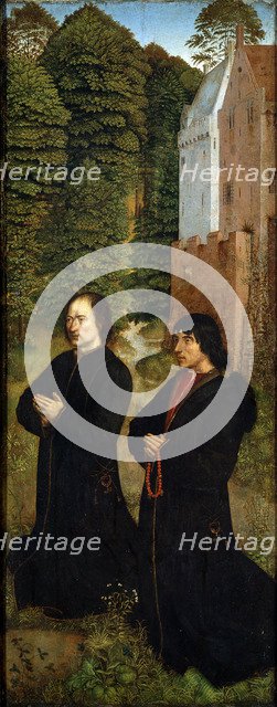 'Two Representatives of the Guild of Shoemakers', c1492-c1494. Artist: Master of Saint Crispin and Crispinian