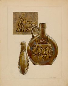Liquor Bottle, 1937. Creator: Charles Caseau.
