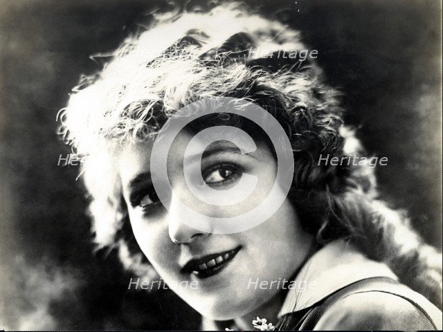 Mary Pickford (1893-1979), film actress born in Canada.