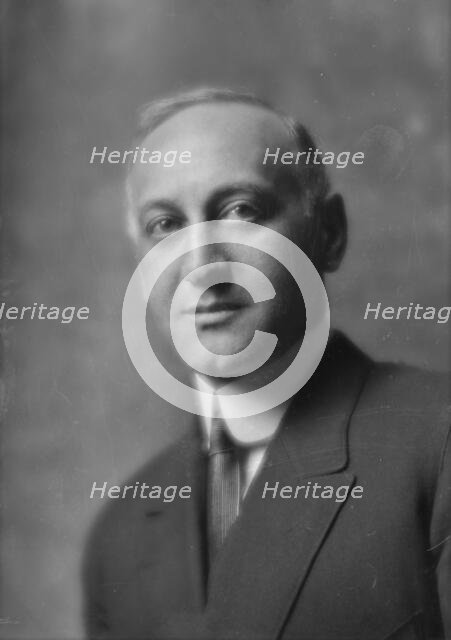 Esberg, Mr., or Mr. Melton, portrait photograph, 1915 Jan. Creator: Arnold Genthe.