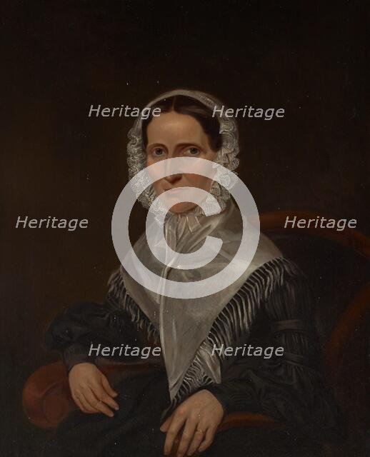 Portrait of Mary Galpin Cole, about 1840. Creator: George Winter.