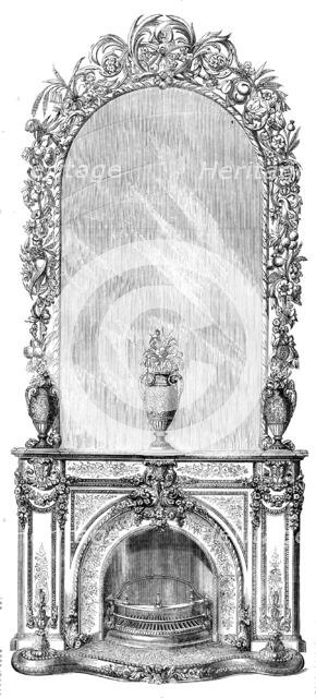 Stove, Mantelpiece, and Looking-Glass for the Sultan of Turkey, 1858. Creator: Unknown.