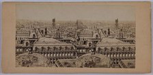 Panorama of Paris, between 1860 and 1862. Creator: Unknown.