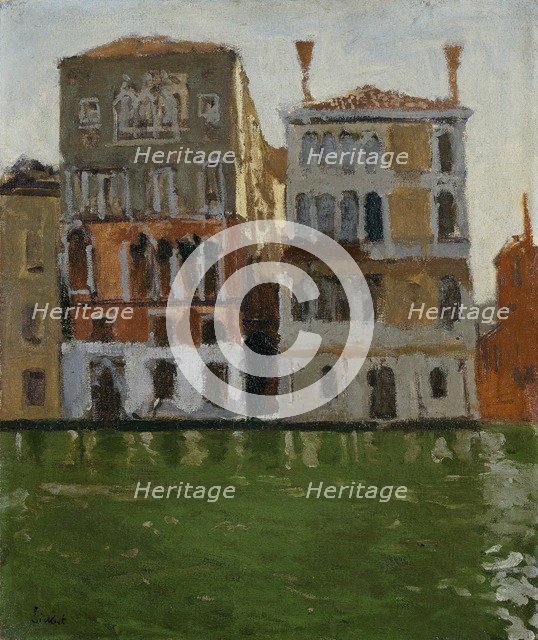 Palazzo Eleonora Duse, Venice, c1901. Creator: Walter Richard Sickert.