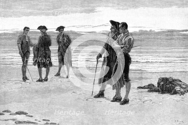 "The End of the Game" by F. Dadd, 1881. Creator: Unknown.