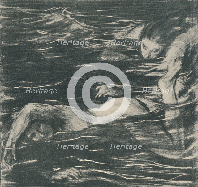 'The Pursuit', 1919. Artist: Charles Shannon.