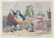 Lords of the Bedchamber, April 14, 1784., April 14, 1784. Creator: Thomas Rowlandson.