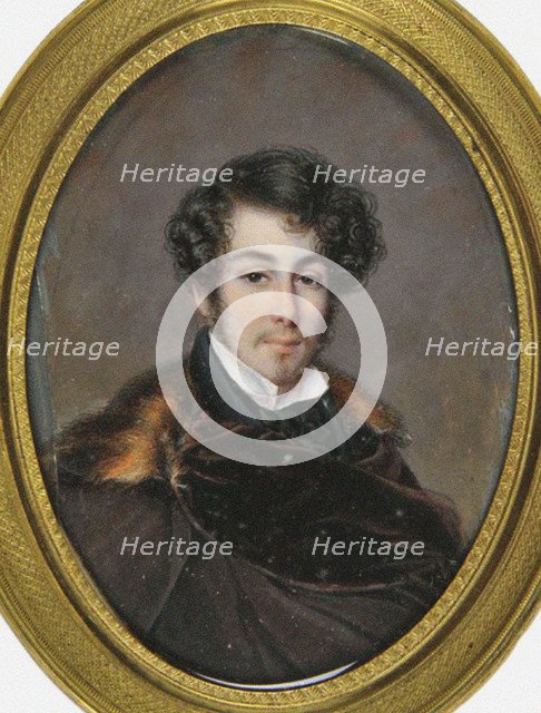 Portrait of the opera singer John Braham (1774-1856), Early 19th cen..