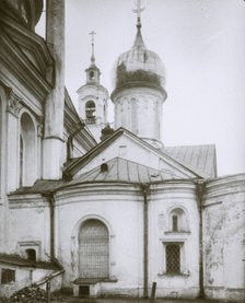 The Church of Saint Euplius at Myasnitskaya street in Moscow, 1910s.