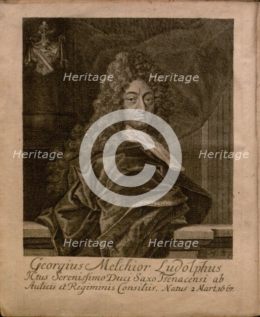 Portrait of Georg Melchior von Ludolf (1667-1740) , 1711.