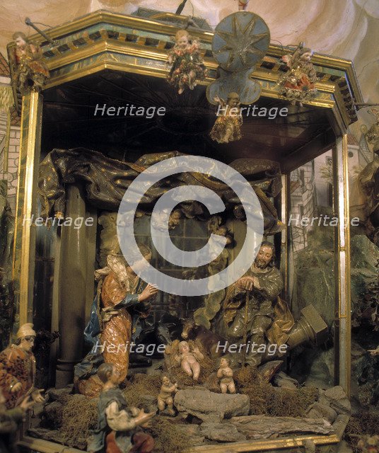 Detail of a Neapolitan birth.