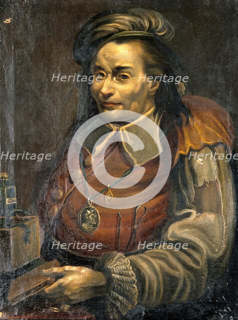 A man in seventeenth century dress. Creator: Unknown.