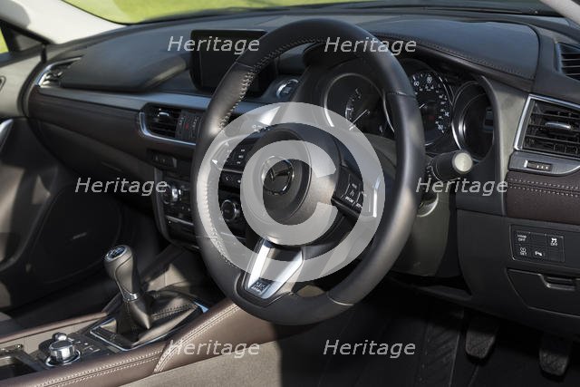 2017 Mazda 6 2.2 saloon Sport Nav. Diesel. Creator: Unknown.