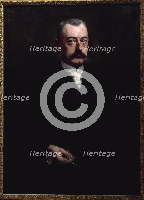 Portrait of Pierre Waldeck-Rousseau (1846-1904), politician, c1894. Creator: Henri Gervex.