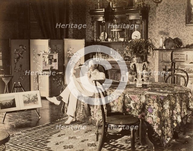 Home from the Orient, 1880s-90s. Creator: Unknown.