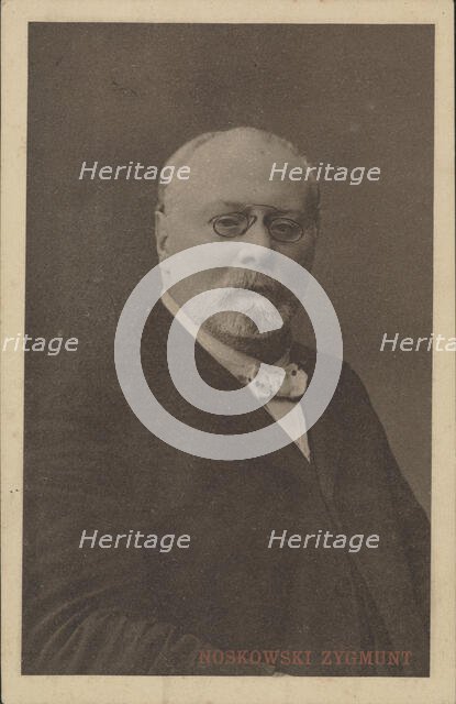 Portrait of the composer Zygmunt Noskowski (1846-1909). Creator: Anonymous.