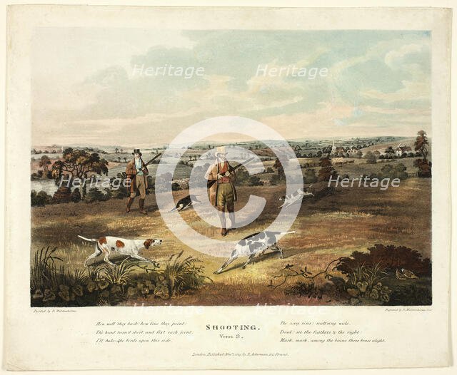 Shooting: Verse 3, 1819. Creator: Thomas Sutherland.