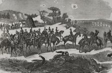 Franco-Prussian War (1870-1871): Second Battle of Orléans (3-4 December 1870), 1871. Creator: Artigas.