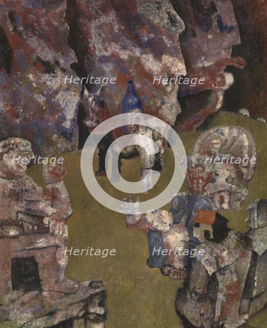 The Unknown Temple, 1929. Creator: Frits van den Berghe.