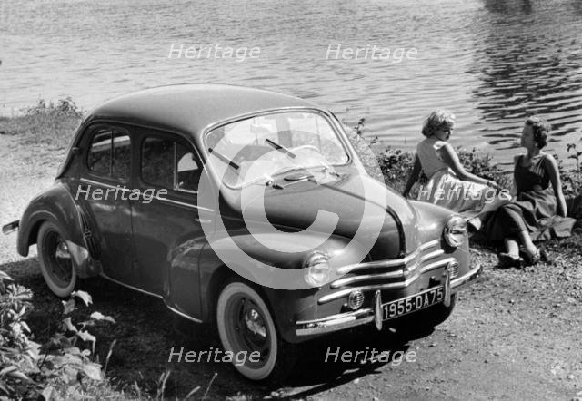 1955 Renault 4CV 750. Creator: Unknown.