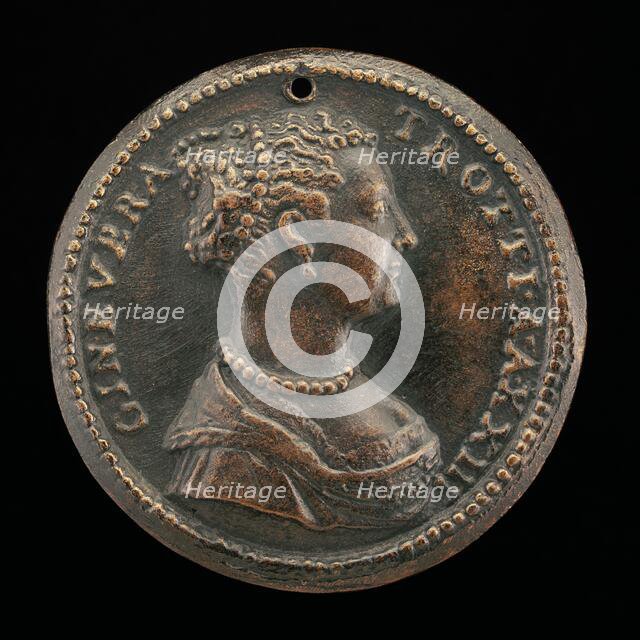 Ginevra Trotti, 1556/1586. Creator: Pastorino Pastorini.